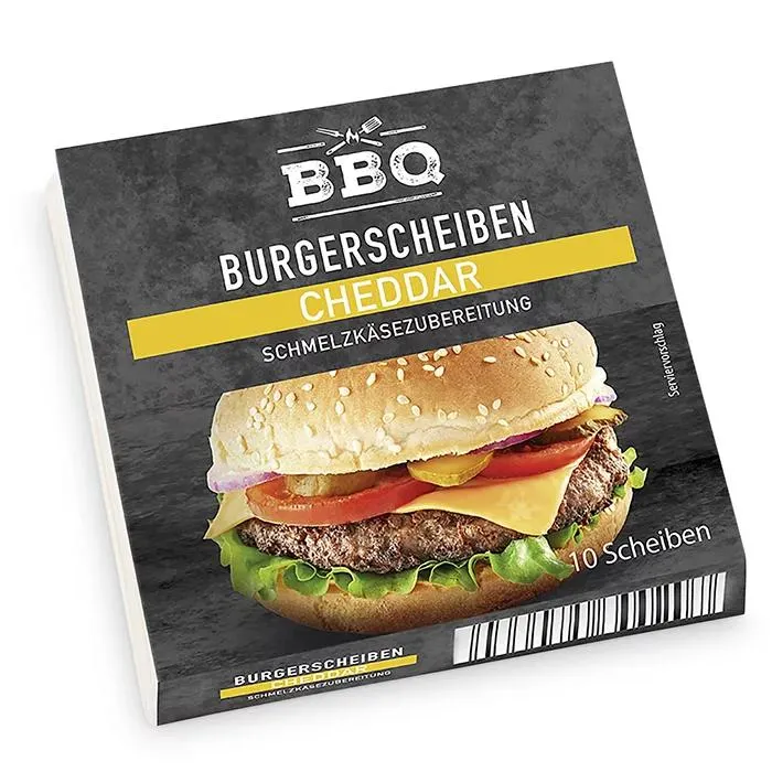 BBQ Cheddar Burgerscheiben