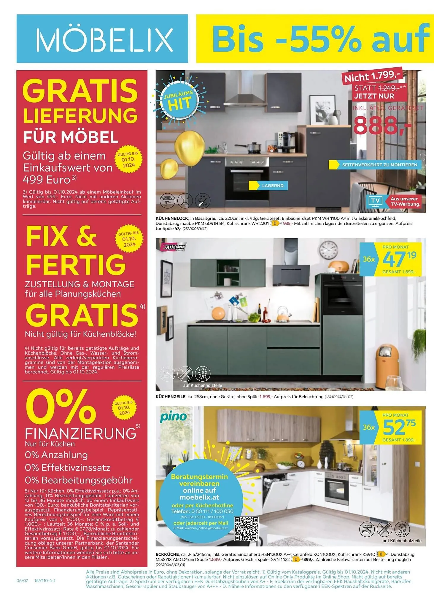Möbelix Flugblatt von 23. September bis 2. Oktober 2024 - Flugblätt seite 6