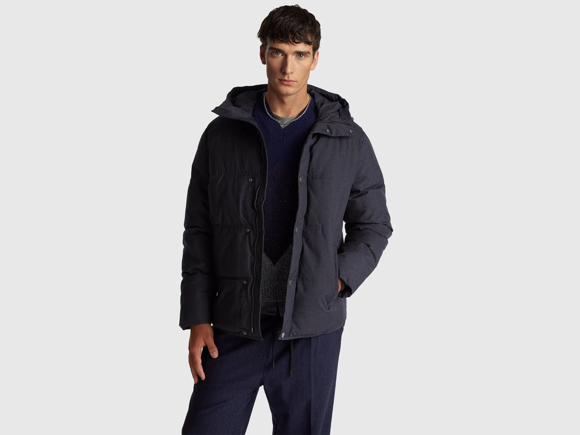 Regular Fit Jacke mit Kapuze