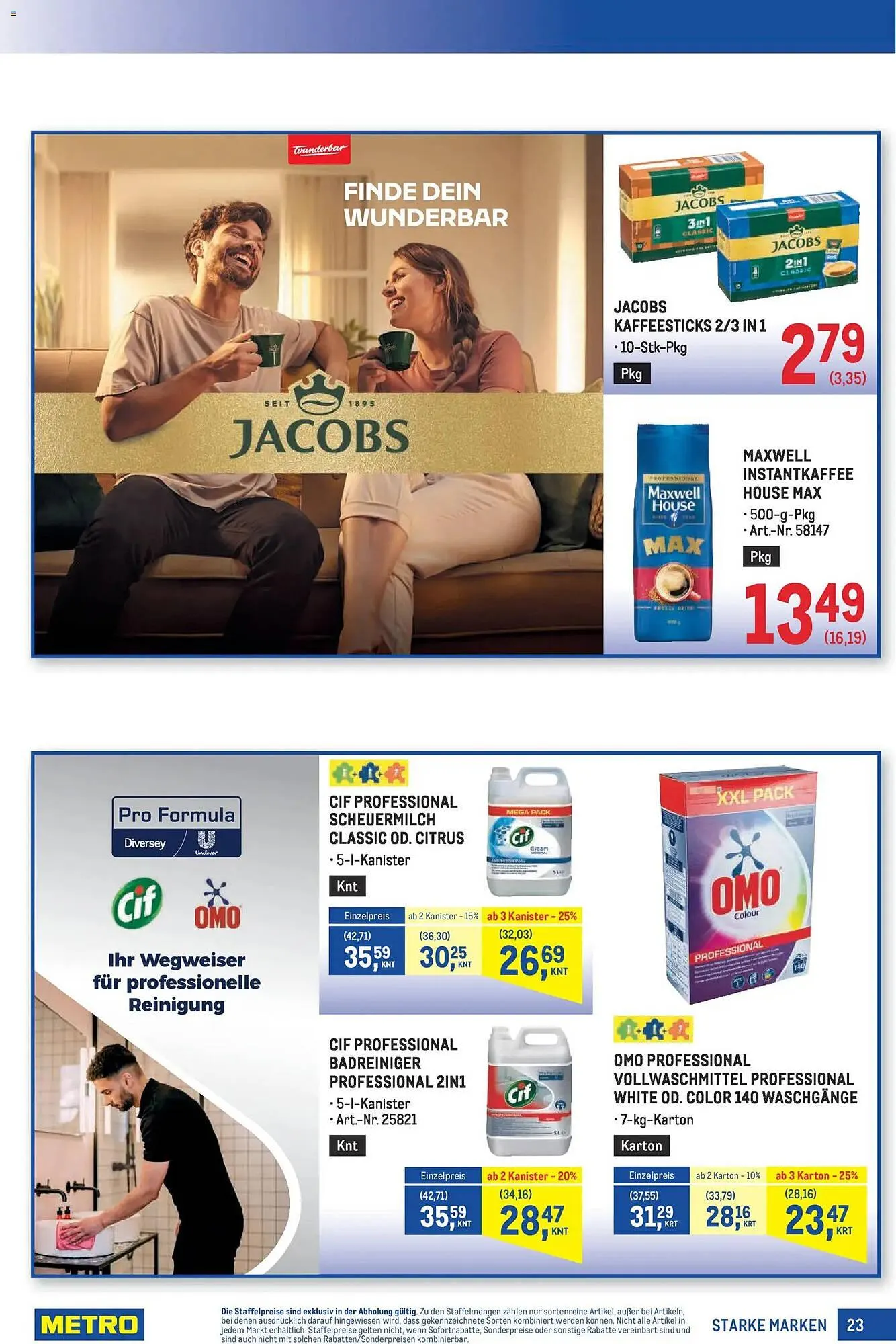 Metro Flugblatt von 27. November bis 10. Dezember 2025 - Flugblätt seite  23