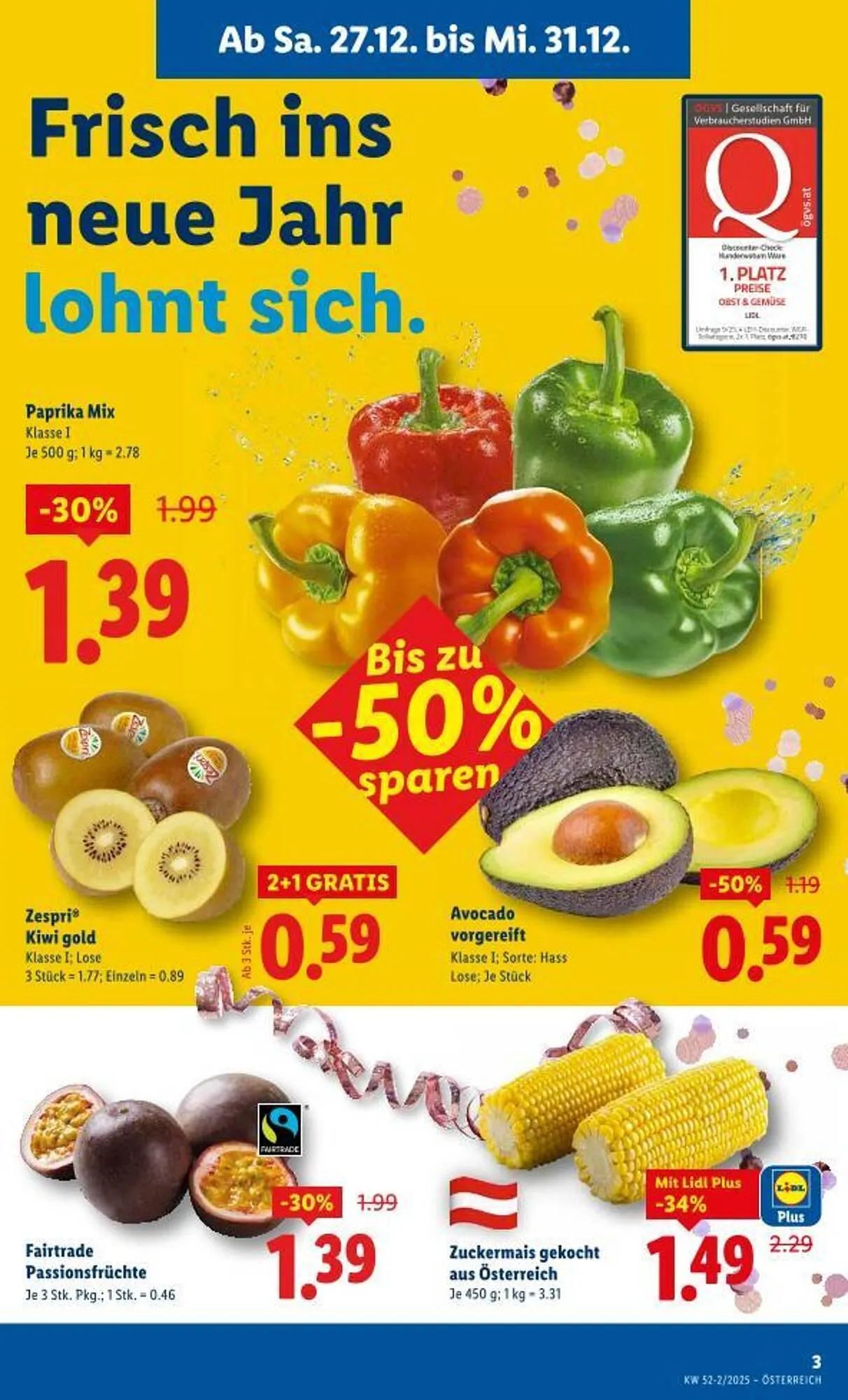 Lidl Flugblatt von 27. Dezember bis 31. Dezember 2025 - Flugblätt seite  6