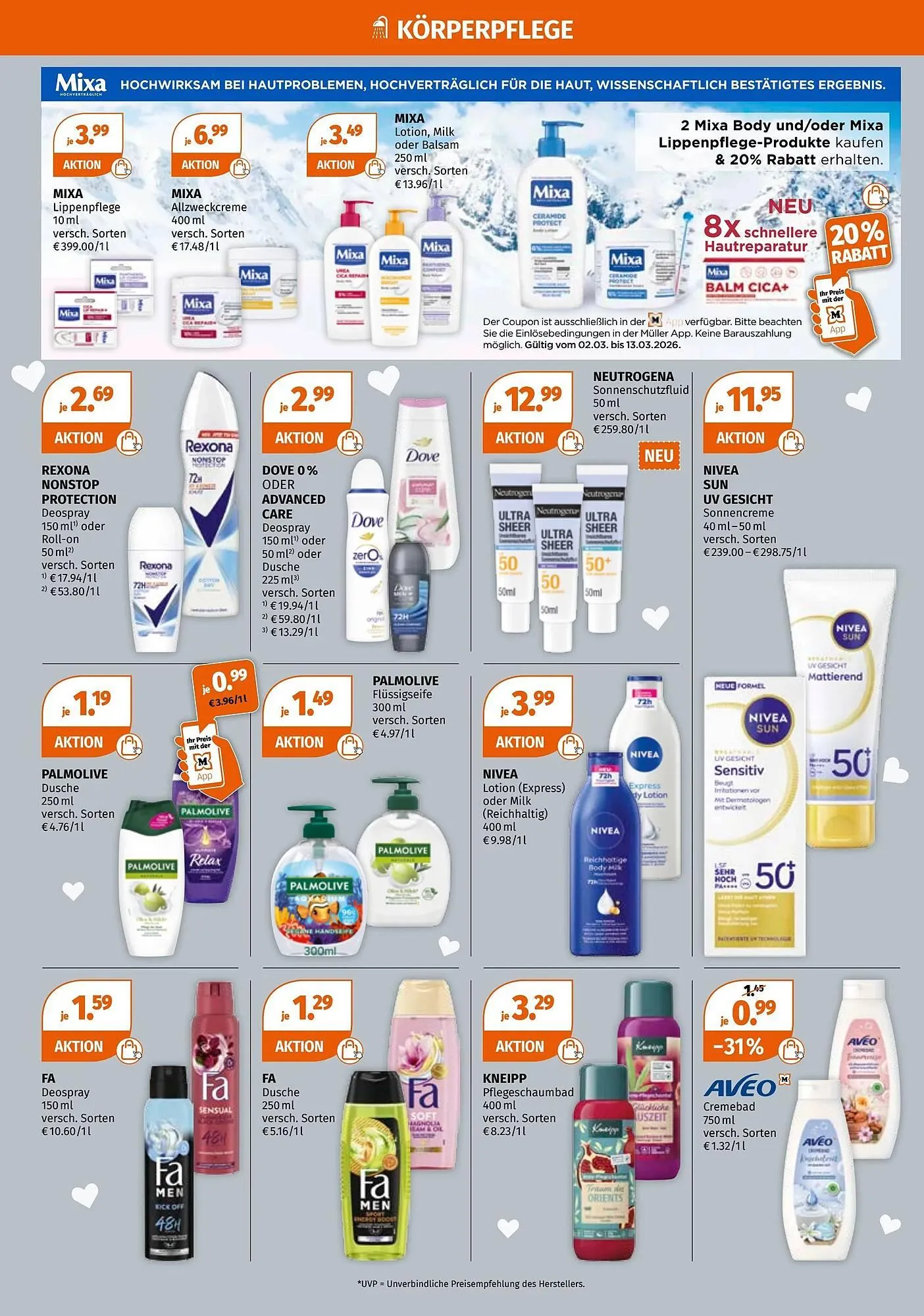 Müller Flugblatt von 2. März bis 8. März 2026 - Flugblätt seite  4