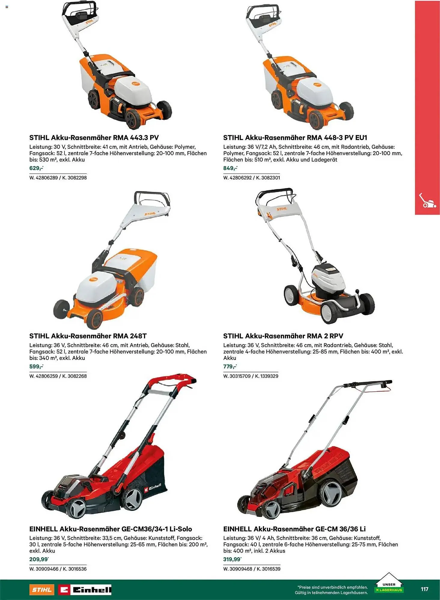 Lagerhaus Flugblatt von 22. Februar bis 31. Mai 2026 - Flugblätt seite 117