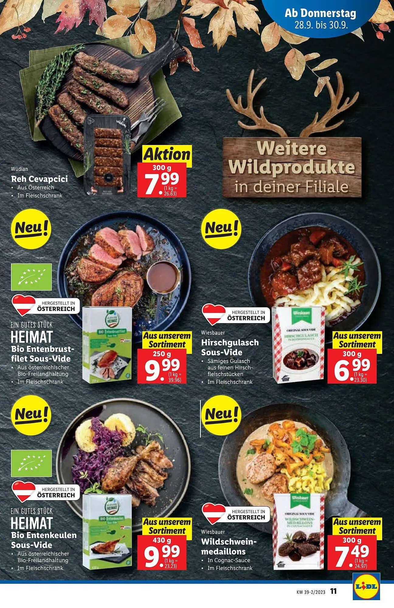 Lidl Flugblatt von 27. September bis 4. Oktober 2023 - Flugblätt seite 11