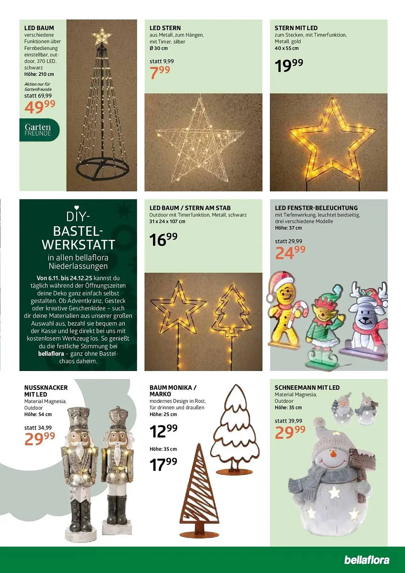 Bellaflora Flugblatt von 6. November bis 15. November 2025 - Flugblätt seite 3