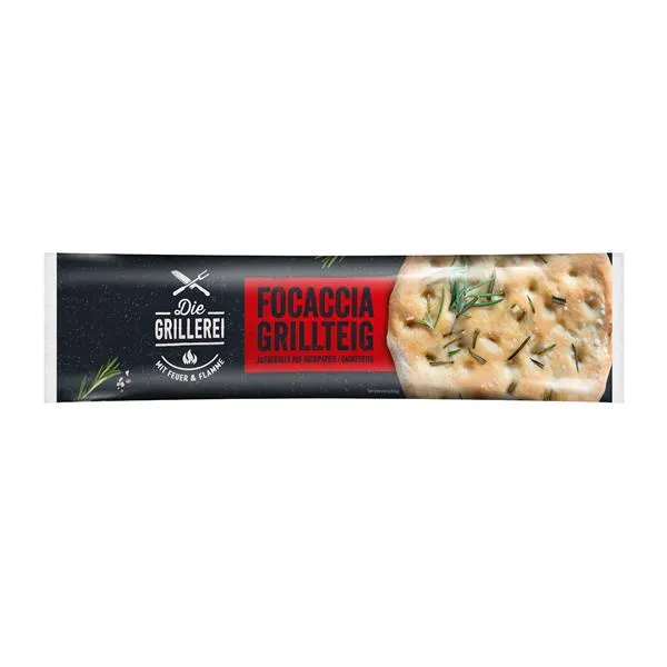 Die Grillerei Focaccia Grillteig