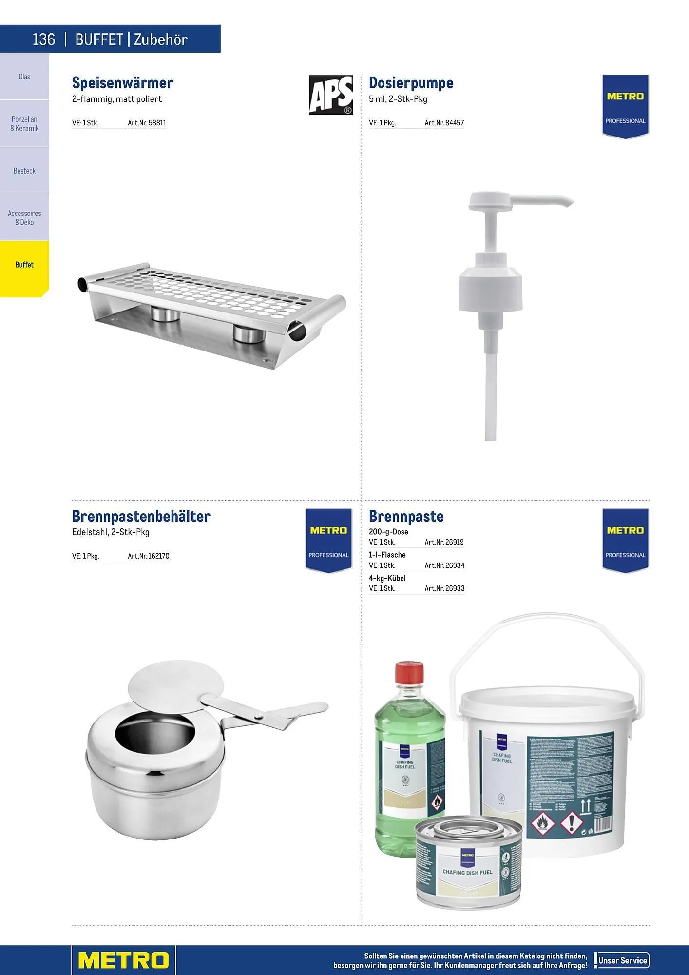 Metro Flugblatt von 25. März bis 31. Dezember 2026 - Flugblätt seite  136
