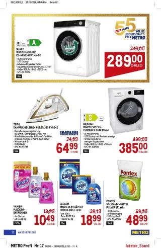 METRO Flugblatt - Profi von 6. August bis 19. August 2026 - Flugblätt seite  52