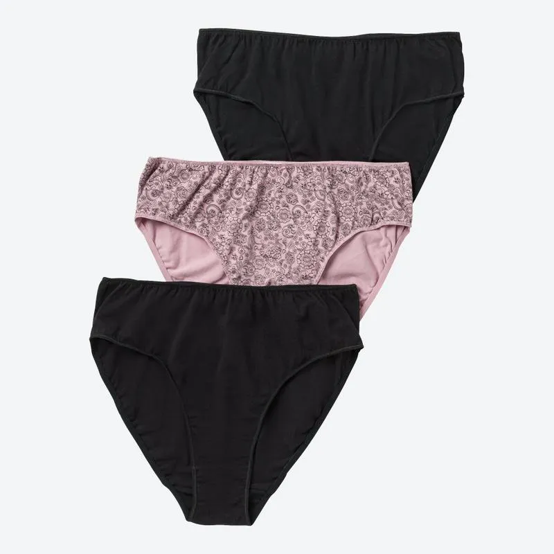 Damen-Rioslip in verschiedenen Varianten, 3er-Pack