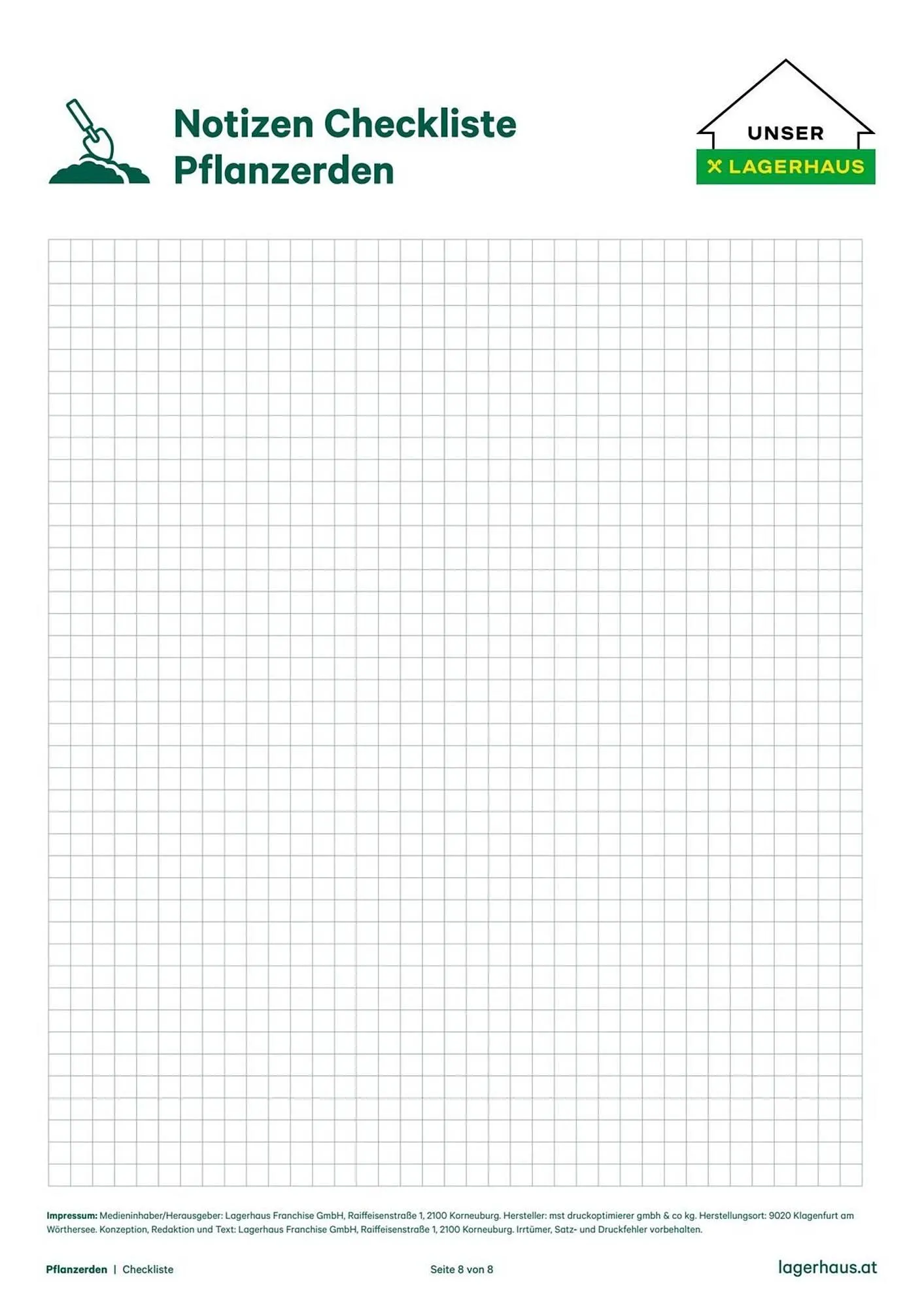 Lagerhaus Flugblatt von 16. Februar bis 4. April 2026 - Flugblätt seite  8