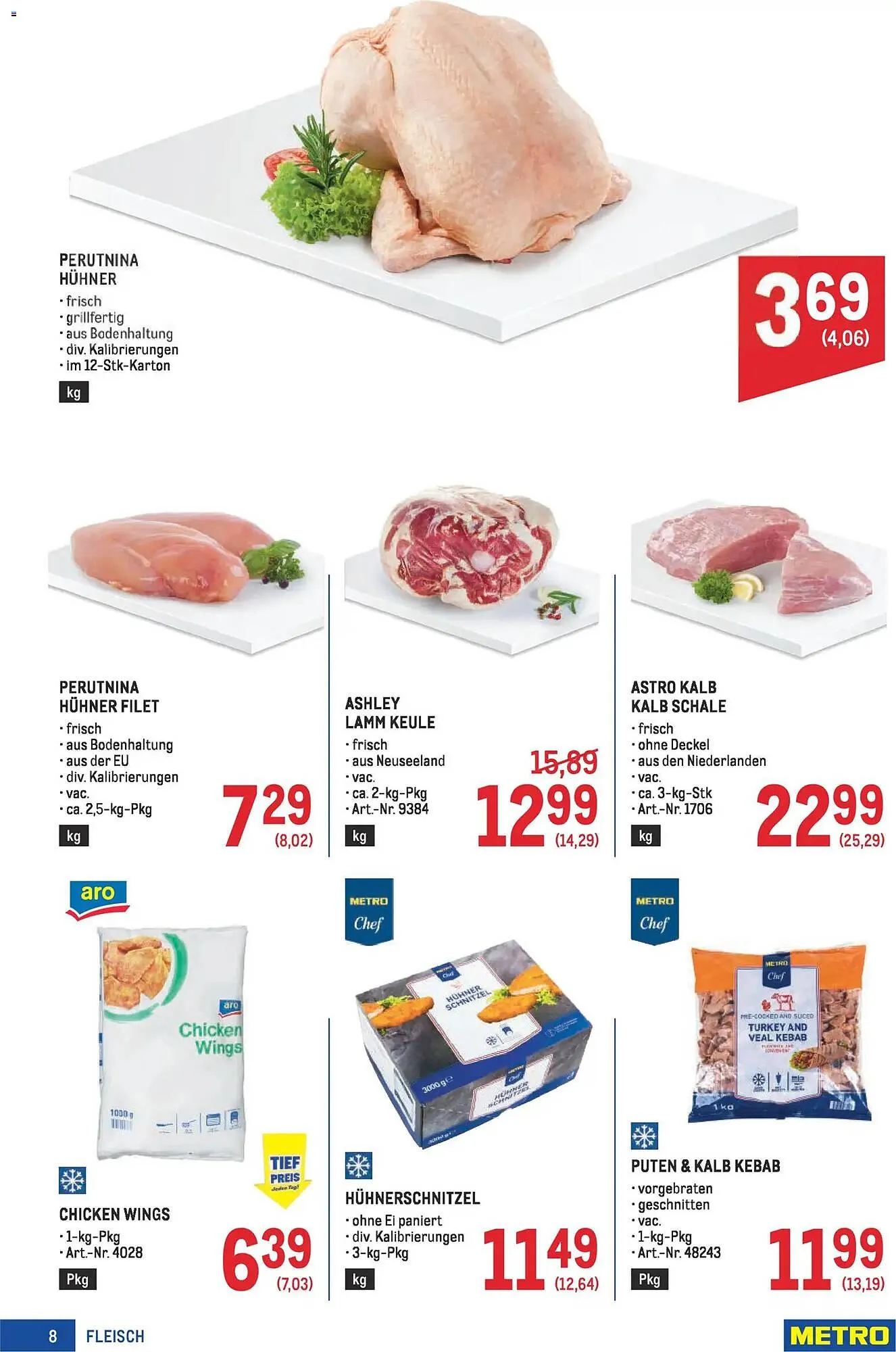 Metro Flugblatt von 8. Jänner bis 21. Jänner 2026 - Flugblätt seite  8