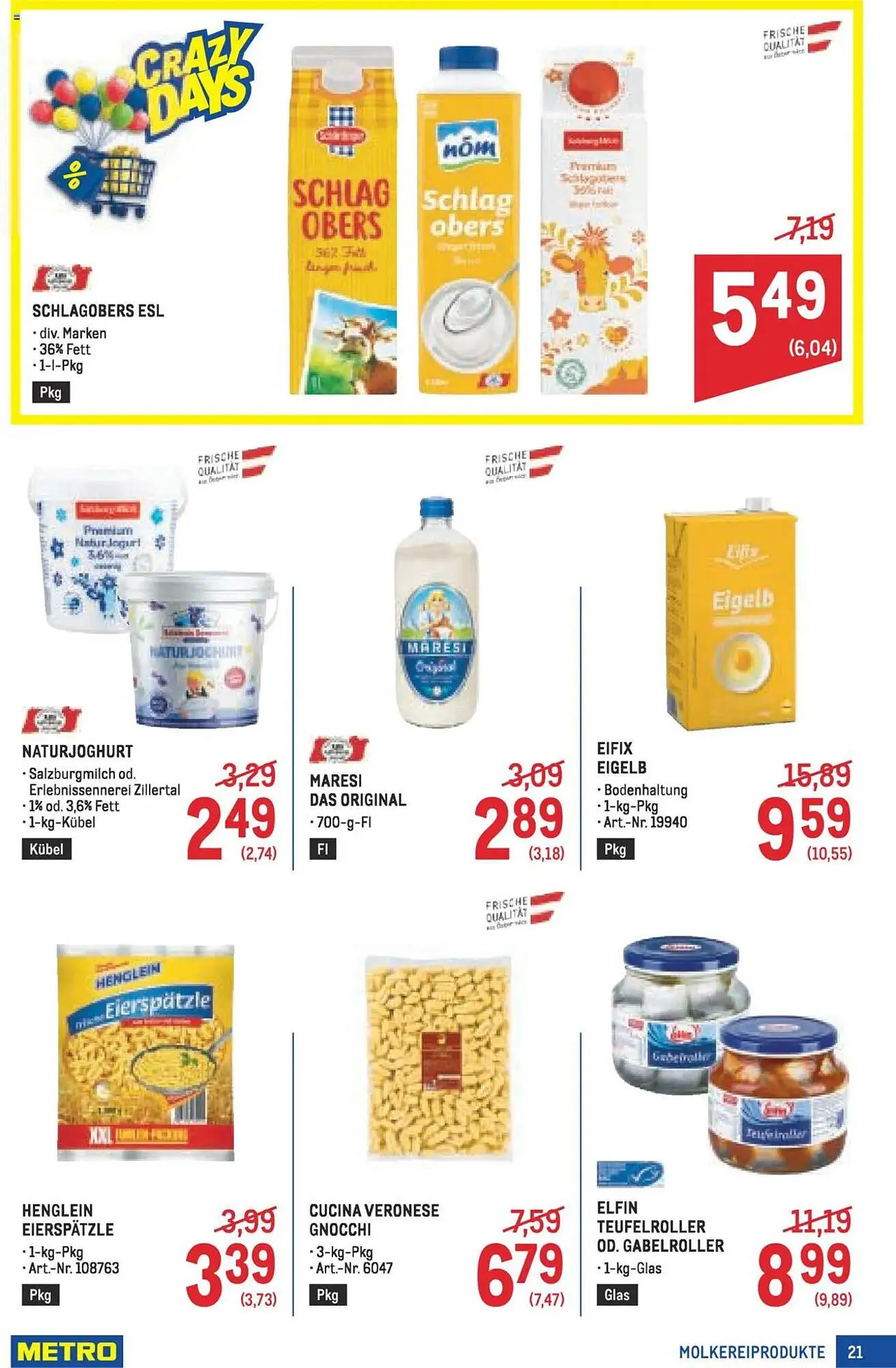 Metro Flugblatt von 16. Oktober bis 29. Oktober 2025 - Flugblätt seite  21