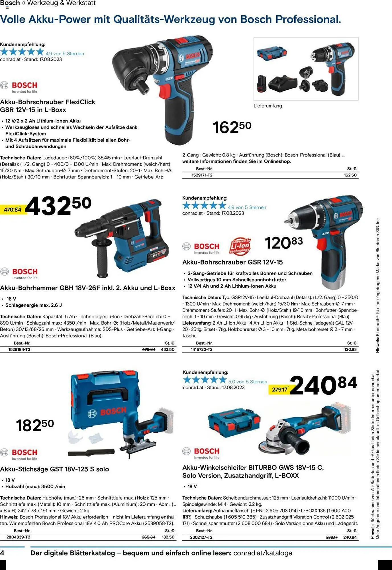 Conrad Flugblatt von 4. September bis 22. Oktober 2023 - Flugblätt seite 6