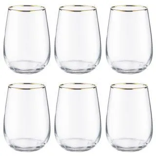Glas-Set TOUCH OF GOLD II (6er-Set)