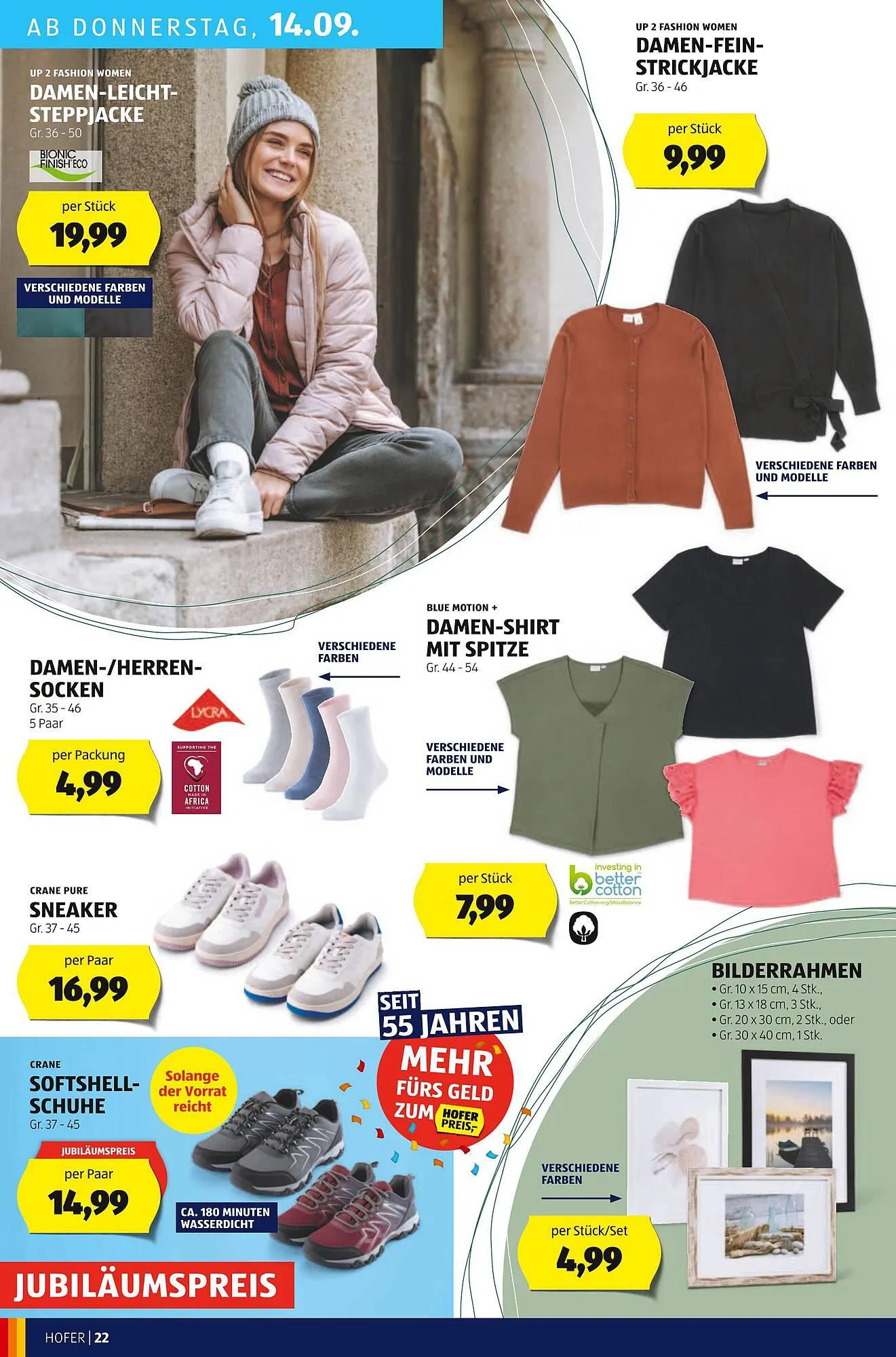 Hofer Flugblatt von 8. September bis 14. September 2023 - Flugblätt seite 24