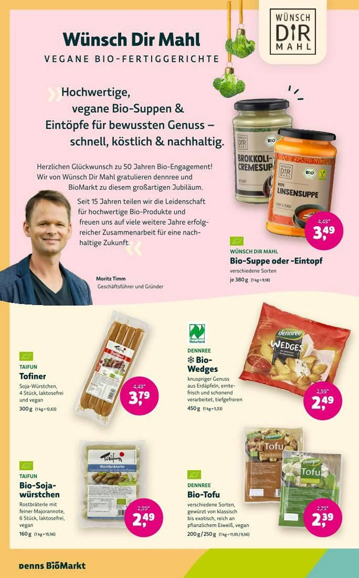 Denn's Biomarkt Flugblatt von 20. November bis 3. Dezember 2024 - Flugblätt seite 6