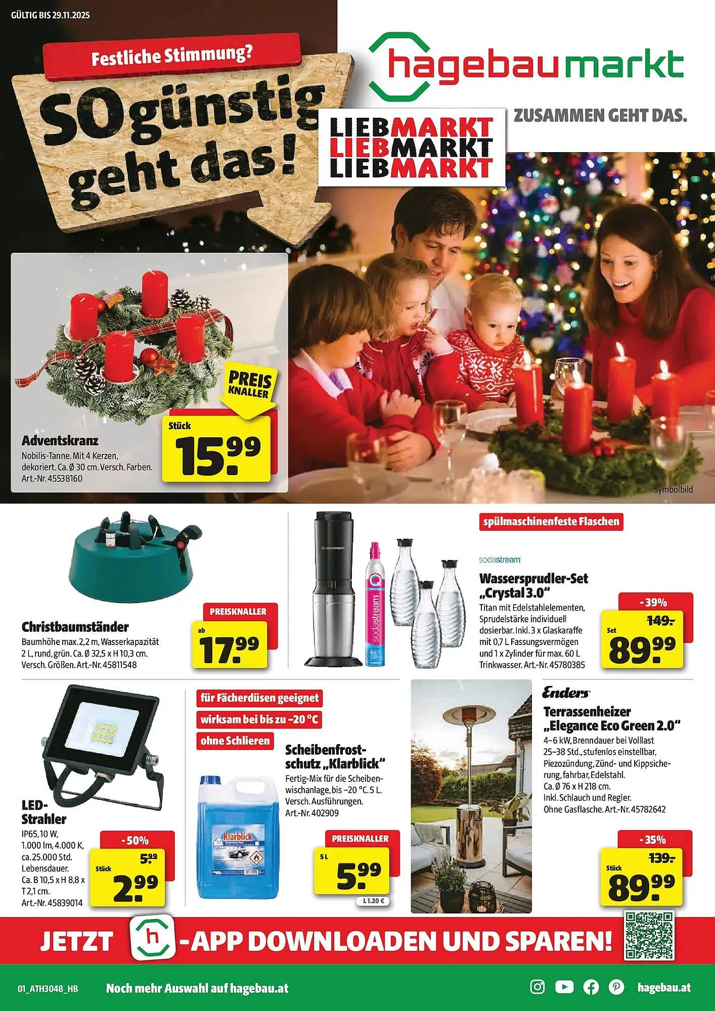 Liebmarkt Flugblatt von 17. November bis 31. Dezember 2025 - Flugblätt seite  7