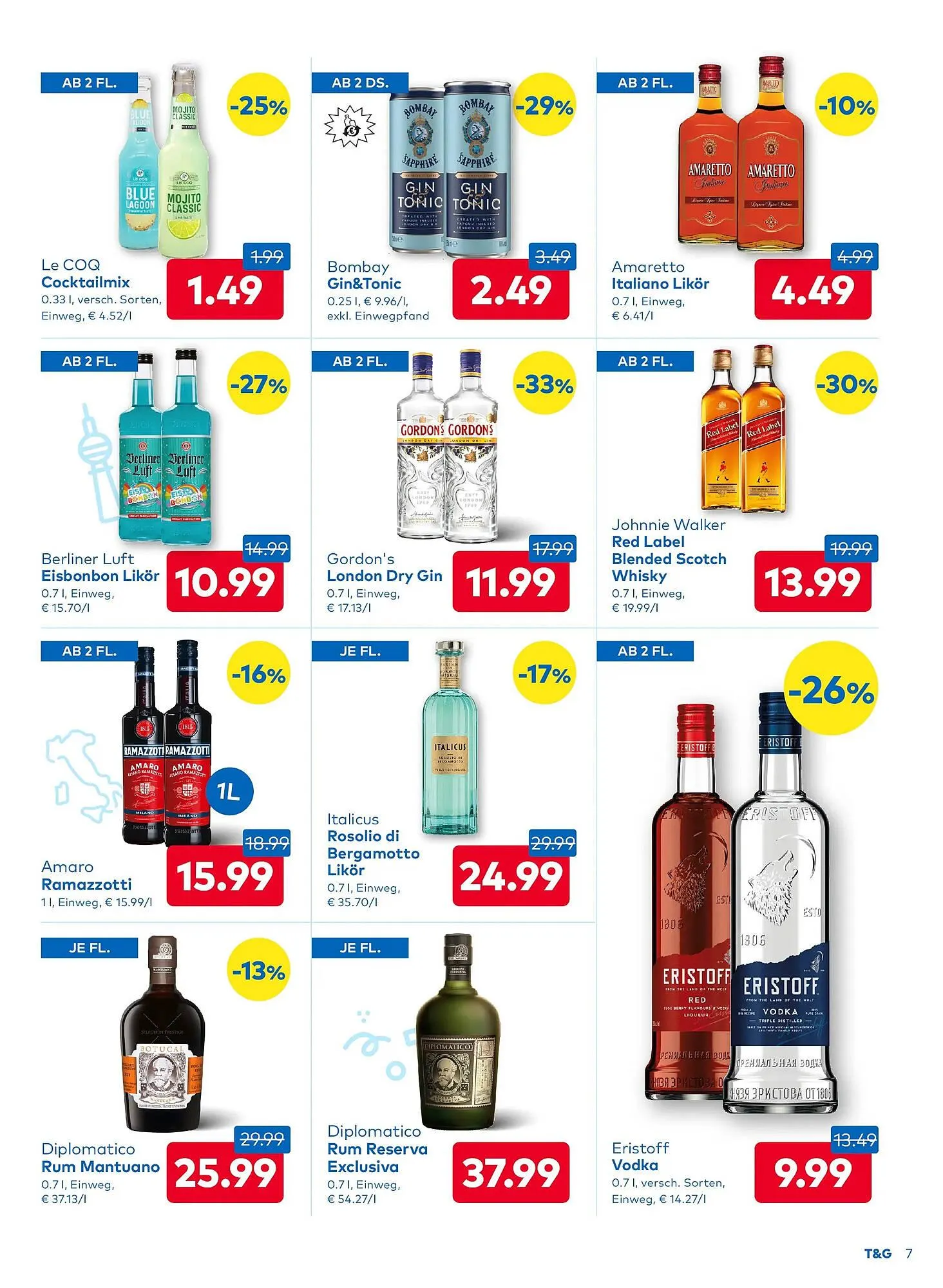 T&G Flugblatt von 15. Jänner bis 28. Jänner 2026 - Flugblätt seite  7