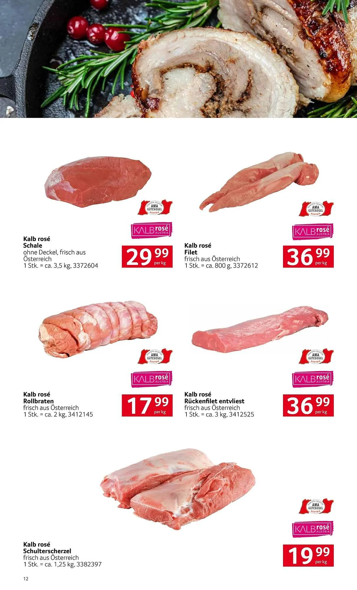 Transgourmet Flugblatt von 26. Jänner bis 22. Februar 2026 - Flugblätt seite  12