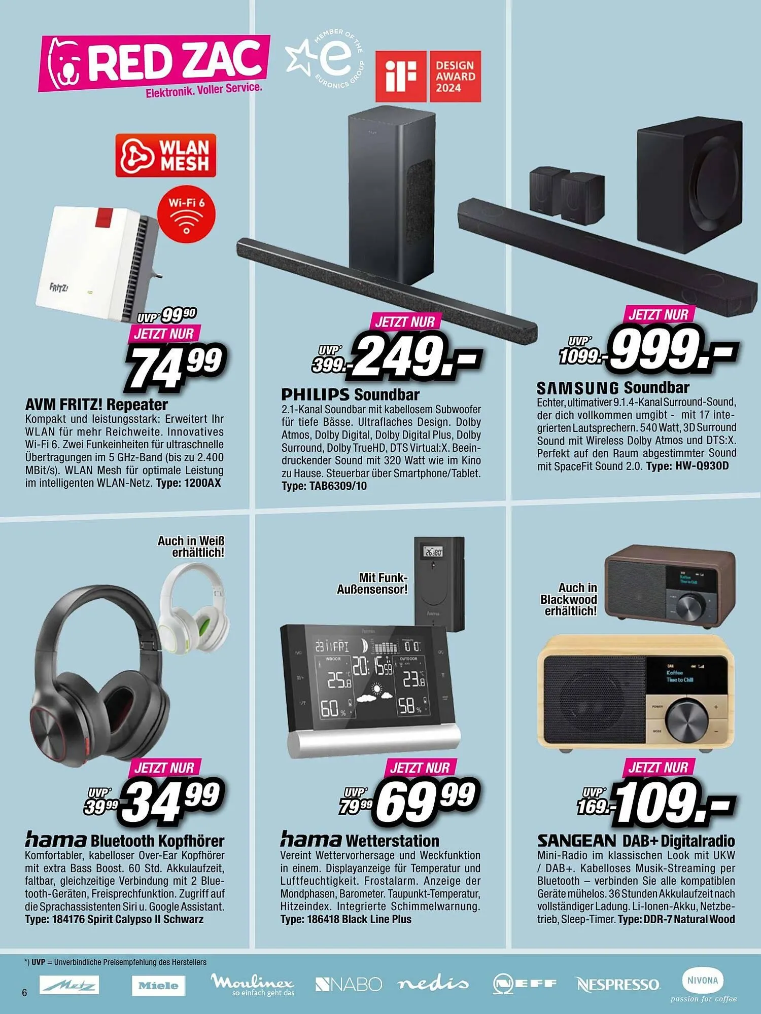 Red Zac Flugblatt von 29. Jänner bis 16. Februar 2025 - Flugblätt seite 6