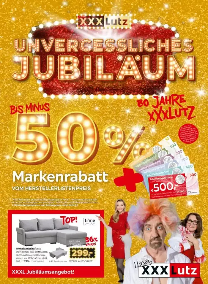 XXXLutz flugblatt - 1