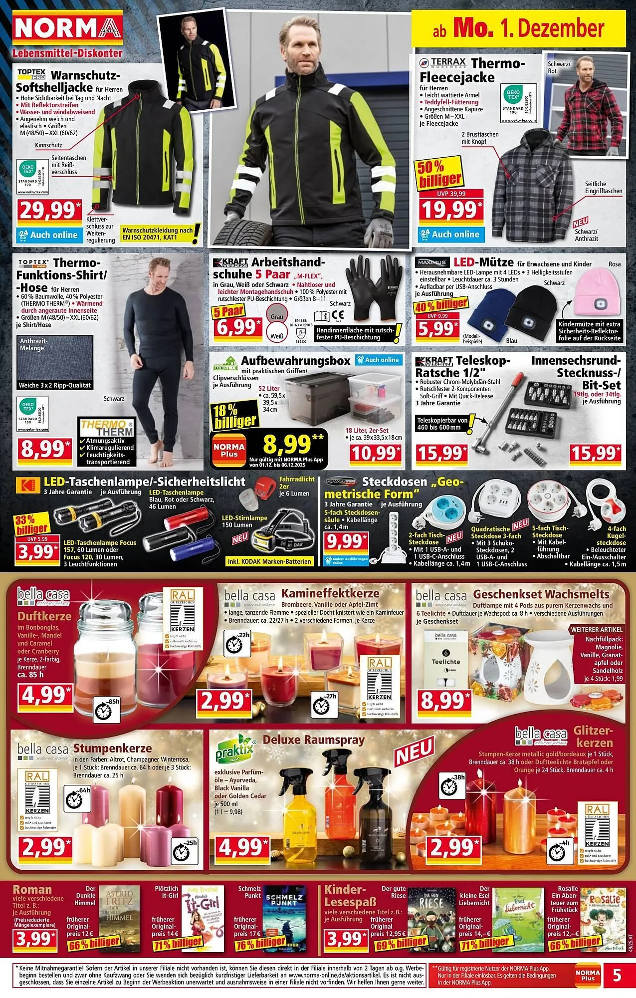 Norma Prospekt von 1. Dezember bis 7. Dezember 2025 - Flugblätt seite 5