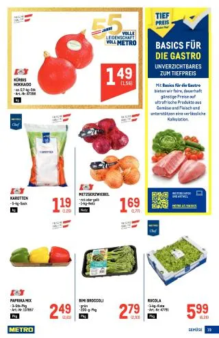 METRO Flugblatt Food - Metro Profi von 17. September bis 30. September 2026 - Flugblätt seite  19