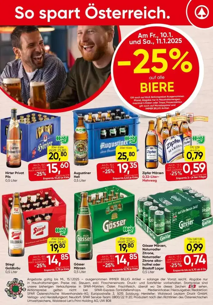 Neue Angebote zum Entdecken von 8. Jänner bis 15. Jänner 2025 - Flugblätt seite  24