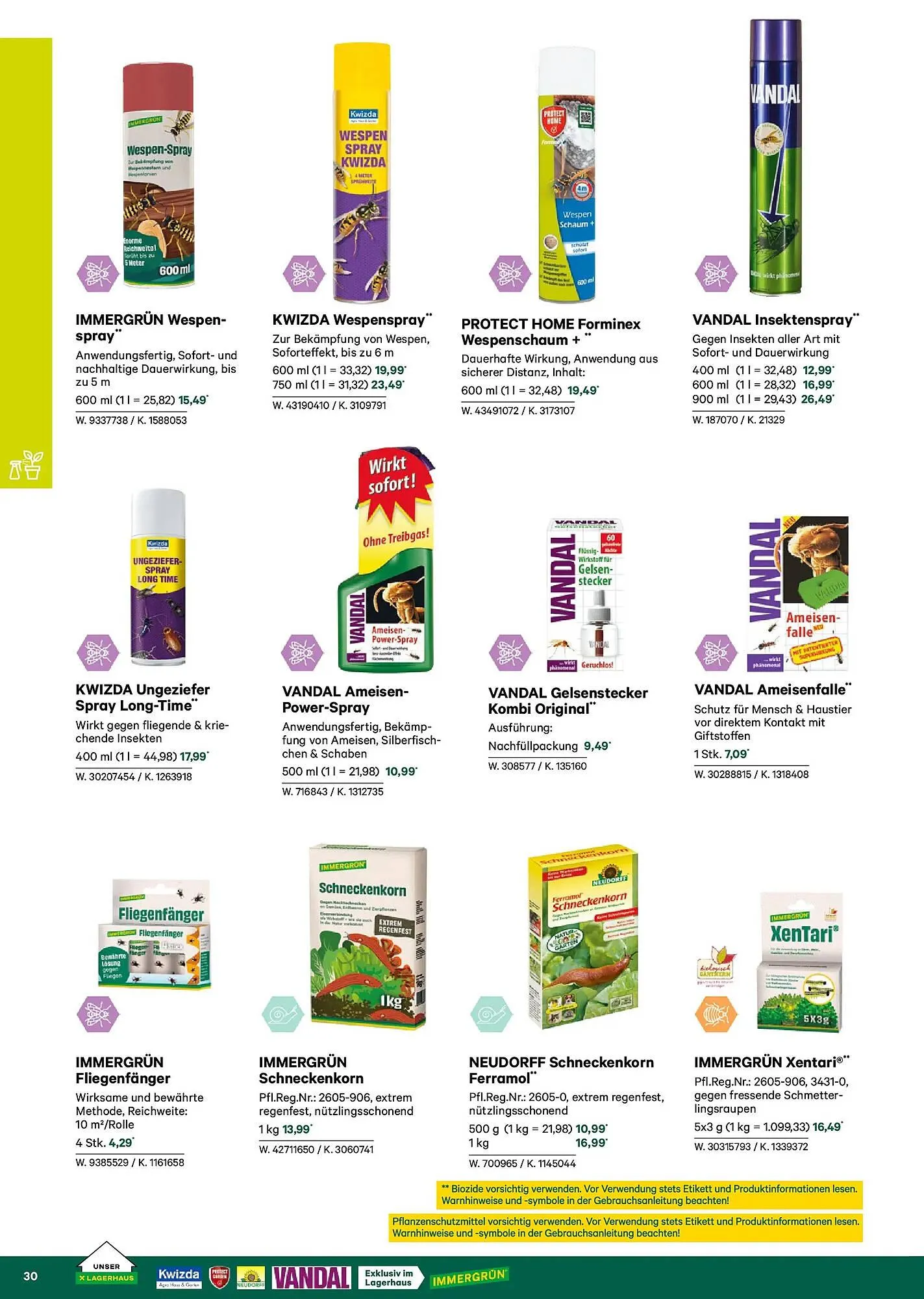 Lagerhaus Flugblatt von 22. Februar bis 31. Mai 2026 - Flugblätt seite  30