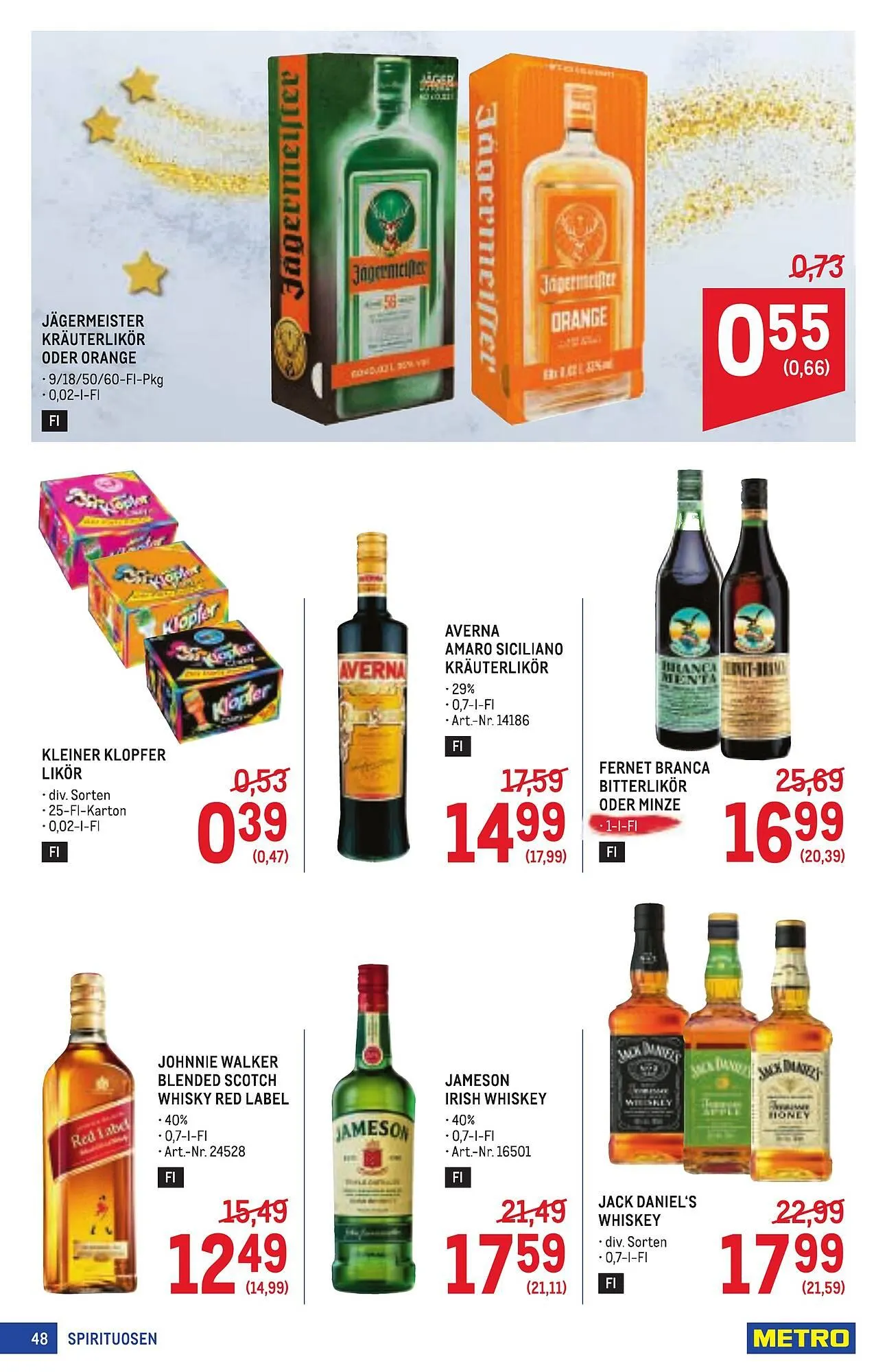 Metro Flugblatt von 11. Dezember bis 7. Jänner 2026 - Flugblätt seite  48