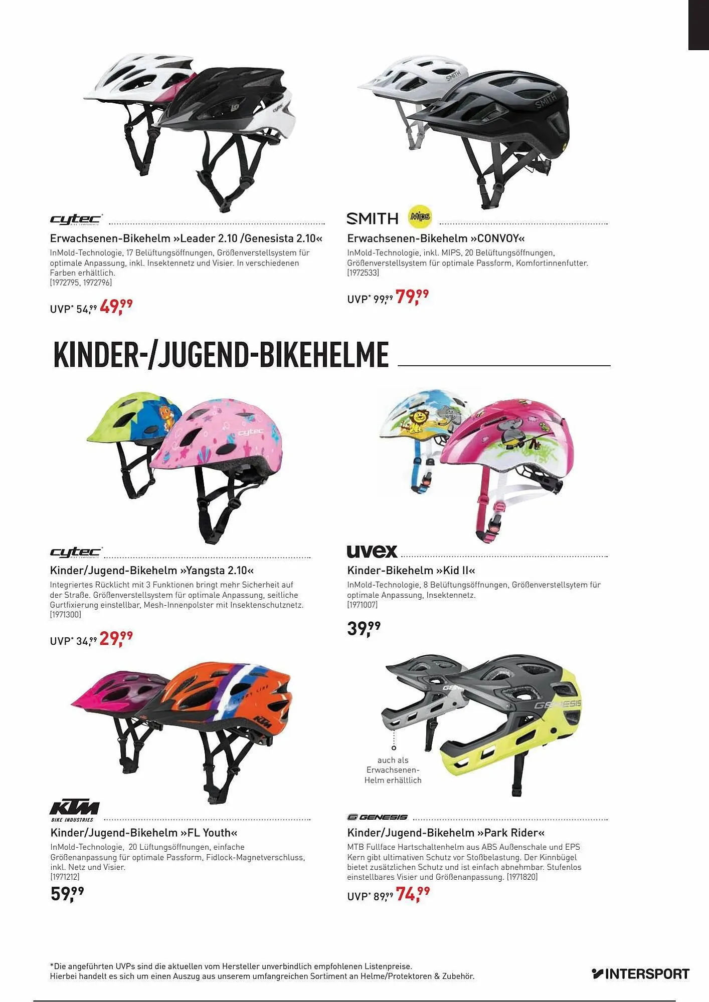 Intersport Flugblatt von 3. April bis 31. Dezember 2023 - Flugblätt seite 37