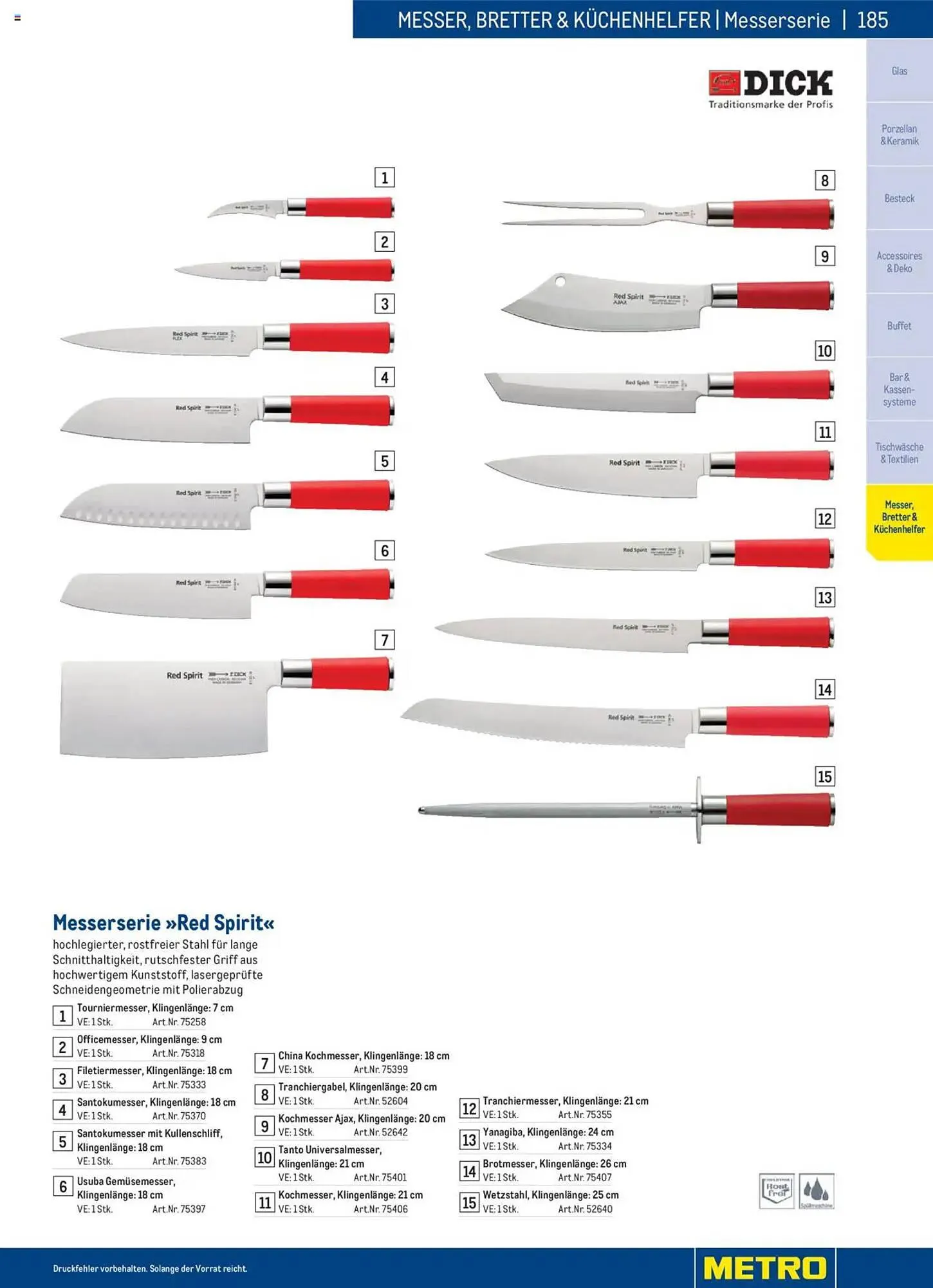 Metro Flugblatt von 2. Dezember bis 31. Dezember 2025 - Flugblätt seite 185