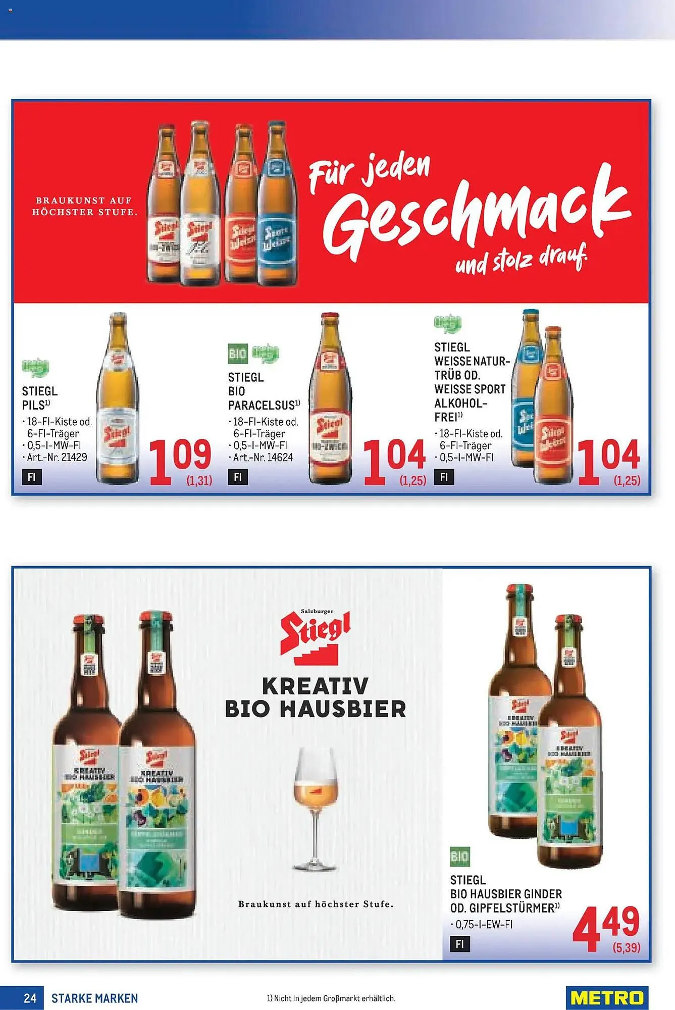 Metro Flugblatt von 9. Juli bis 22. Juli 2026 - Flugblätt seite 24