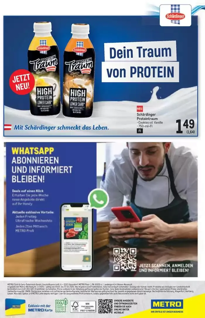 Rabatte und Aktionen von 8. Jänner bis 22. Jänner 2025 - Flugblätt seite  16