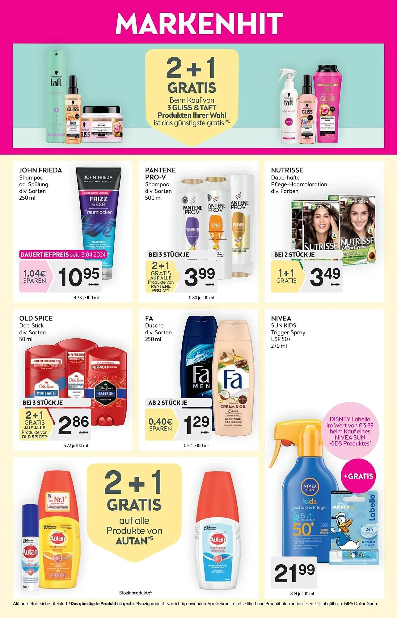 Bipa Flugblatt von 18. Juli bis 31. Juli 2024 - Flugblätt seite  6