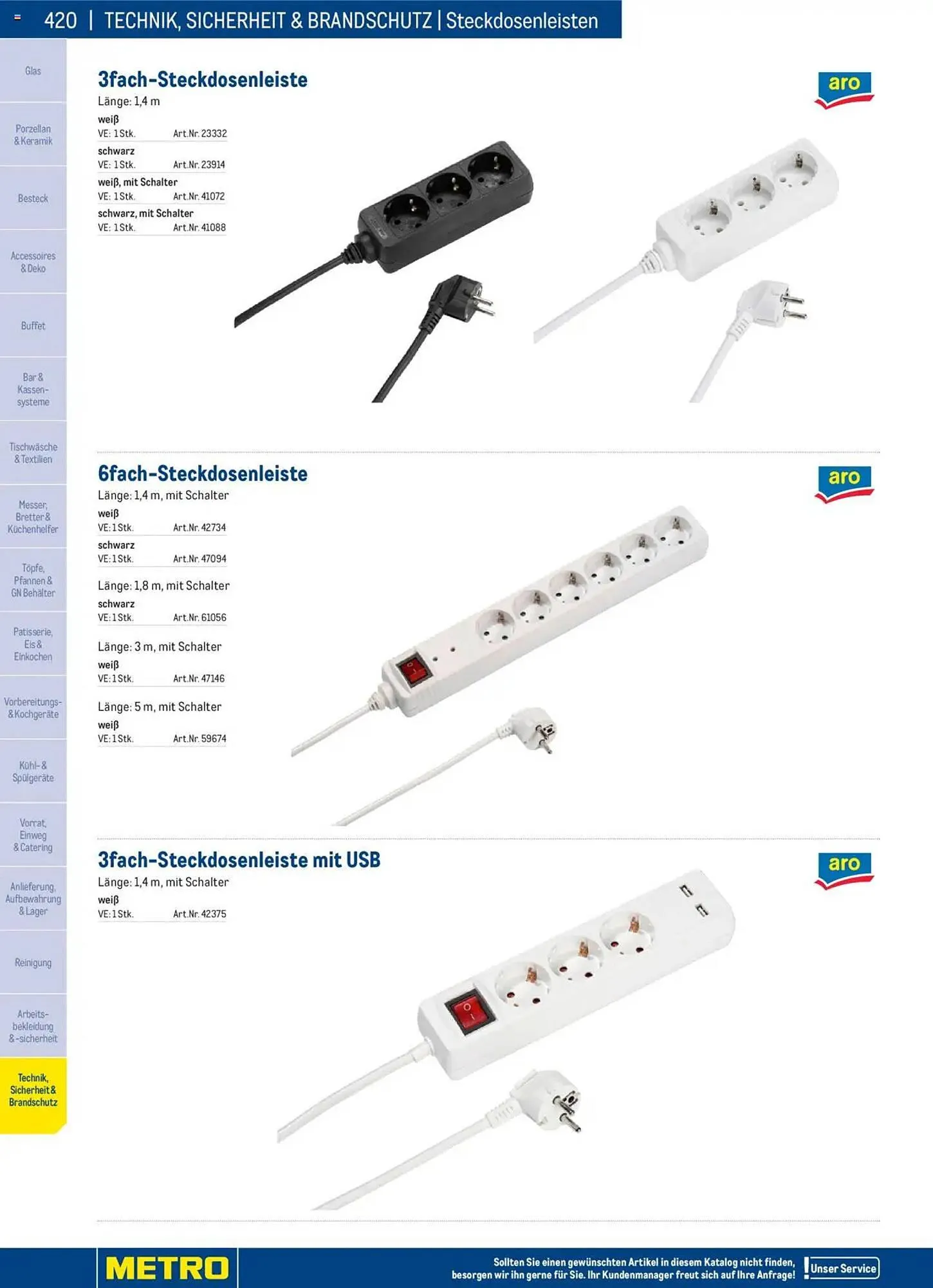 Metro Flugblatt von 2. Dezember bis 31. Dezember 2025 - Flugblätt seite  420
