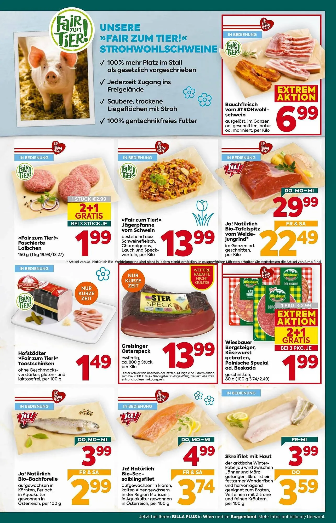 Billa Flugblatt von 26. Februar bis 4. März 2026 - Flugblätt seite  9