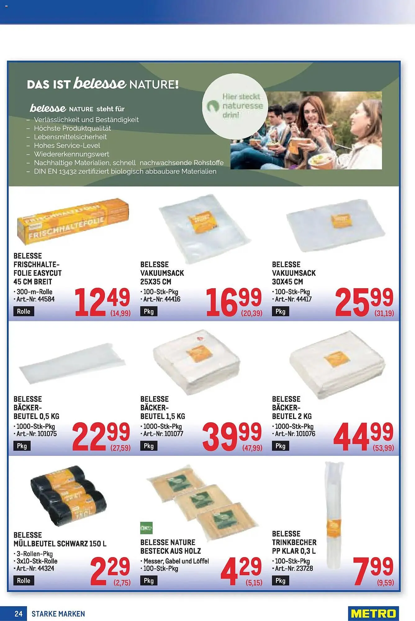 Metro Flugblatt von 19. März bis 1. April 2026 - Flugblätt seite  24