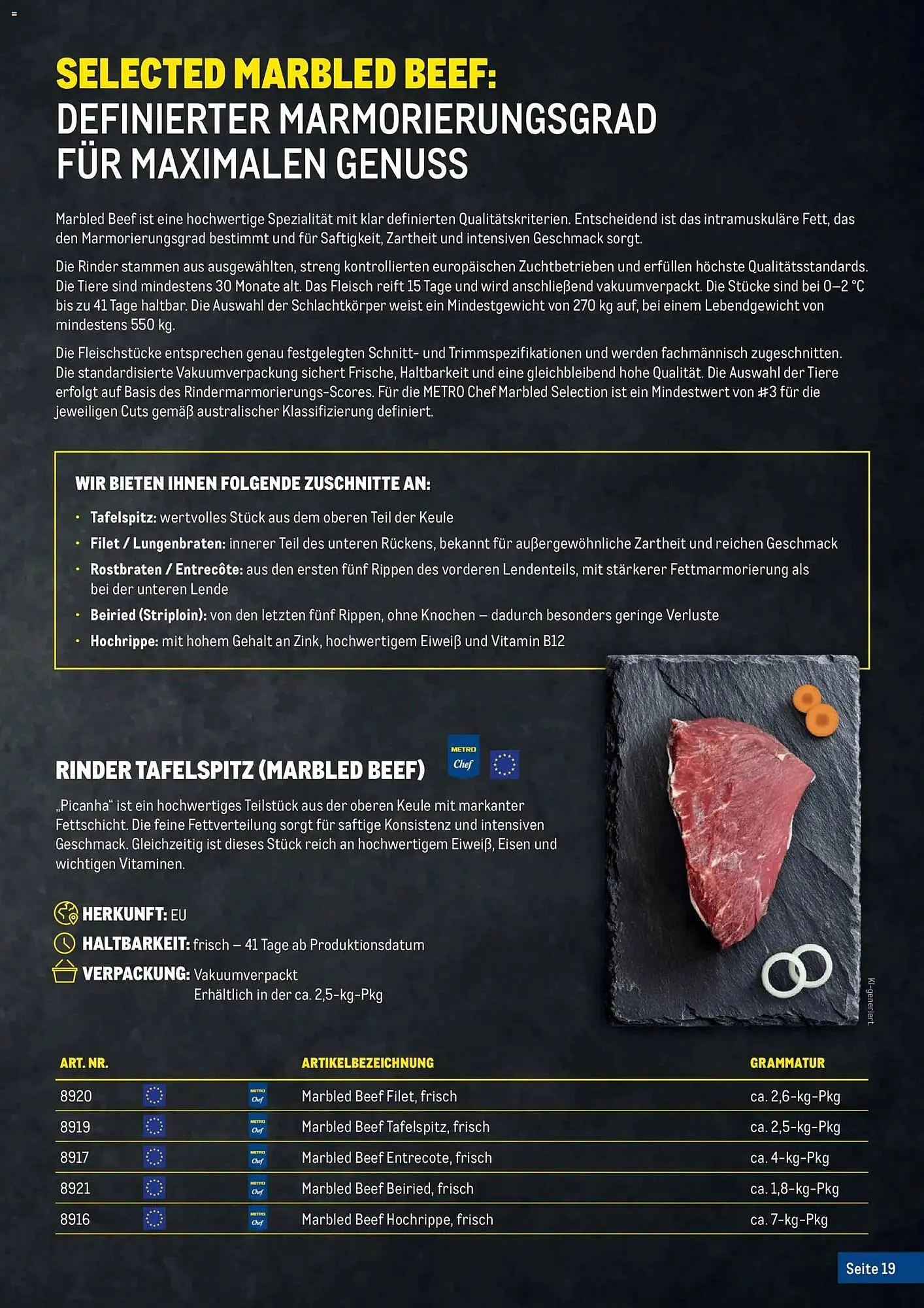 Metro Flugblatt von 20. Februar bis 31. Dezember 2026 - Flugblätt seite  19