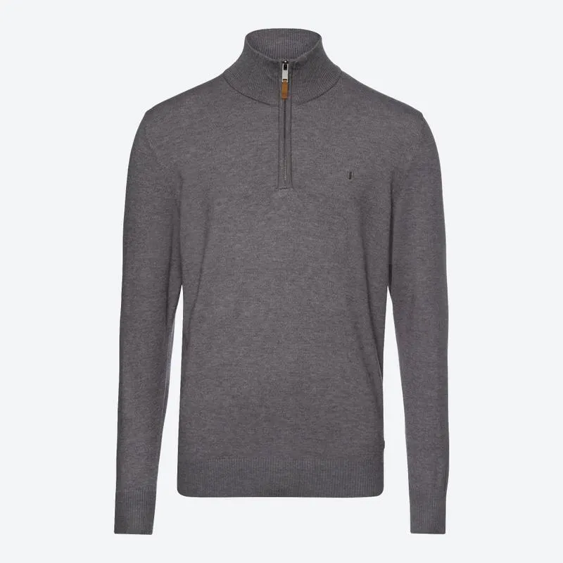 Herren-Troyer in Melange-Optik