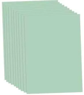 Fotokarton, eukalyptus, 50 x 70 cm, 10 Blatt