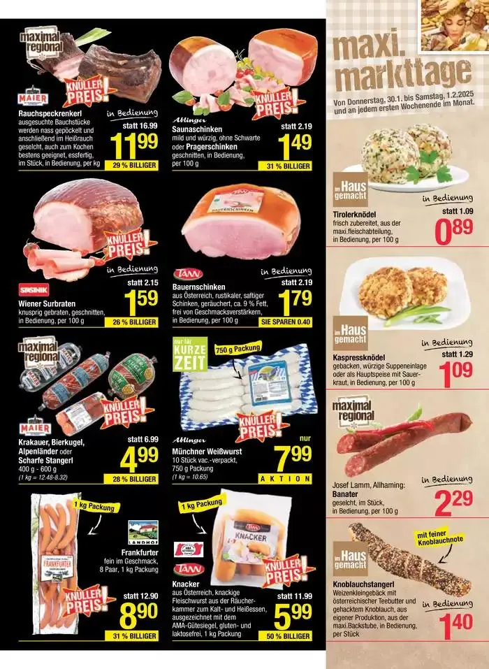 Große Auswahl an Angeboten von 24. Jänner bis 7. Februar 2025 - Flugblätt seite 5