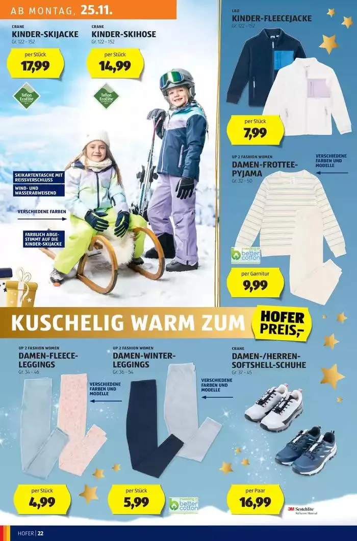 Blättern Sie online im HOFER Flugblatt von 20. November bis 4. Dezember 2024 - Flugblätt seite 26