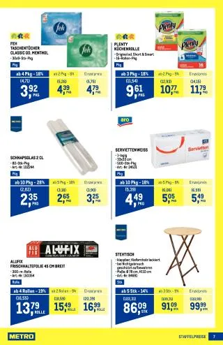 METRO Flugblatt -Profi von 19. März bis 1. April 2026 - Flugblätt seite  7