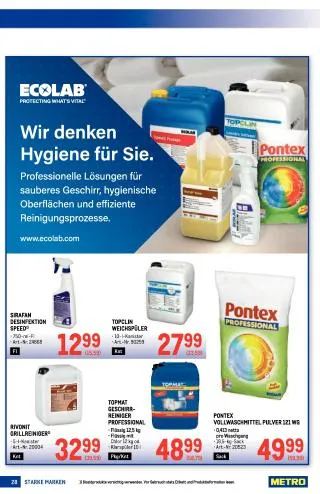 METRO Flugblatt Food - Starke Marken von 17. September bis 30. September 2026 - Flugblätt seite  28