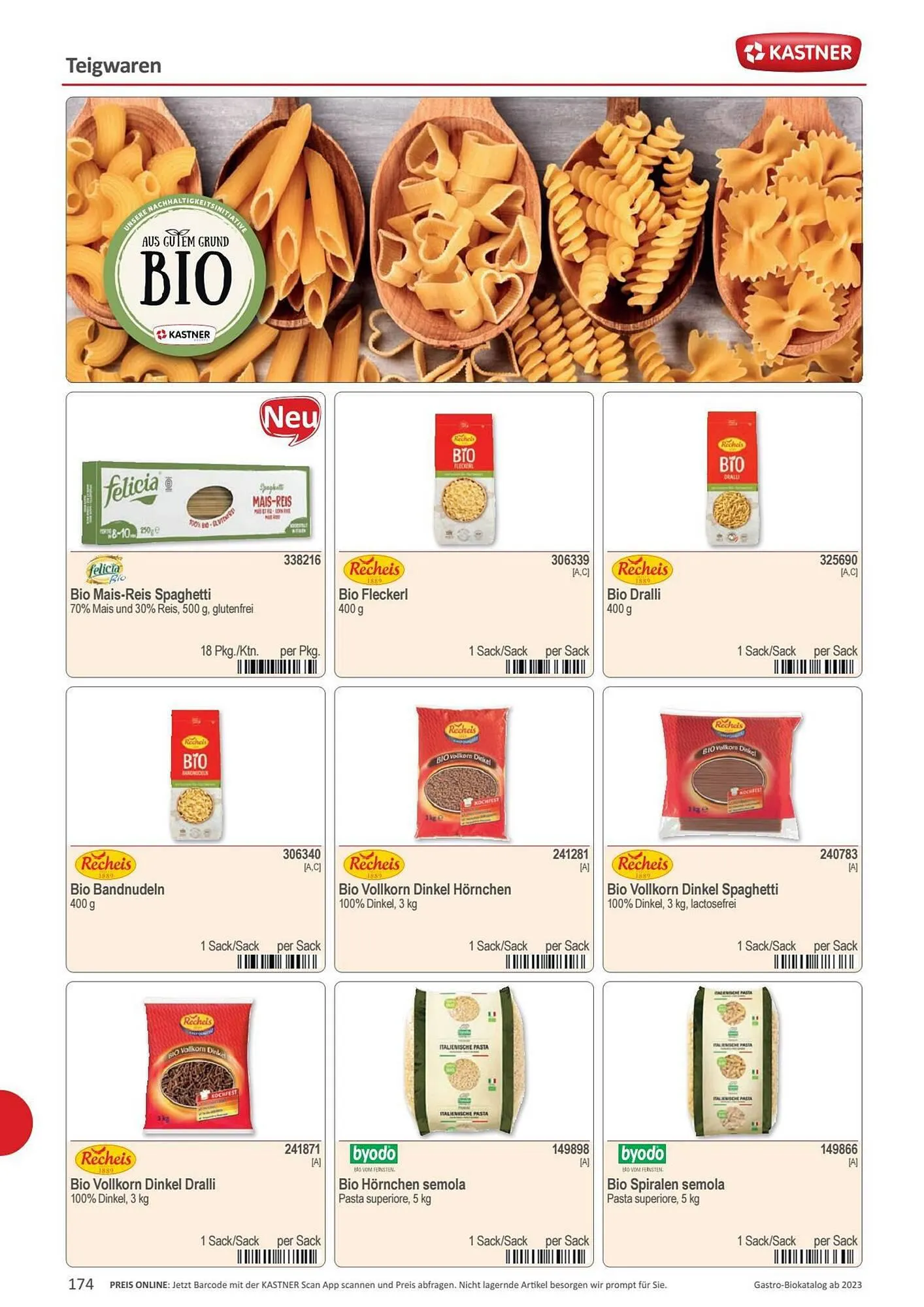 Kastner Flugblatt von 15. September bis 30. Dezember 2023 - Flugblätt seite  176