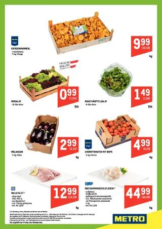 METRO Flugblatt Food - Ultrafrische von 28. September bis 3. Oktober 2026 - Flugblätt seite  2
