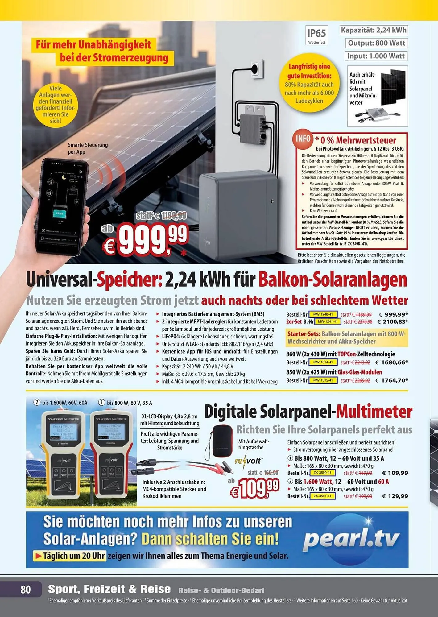 Pearl Flugblatt von 26. Februar bis 31. März 2024 - Flugblätt seite  80