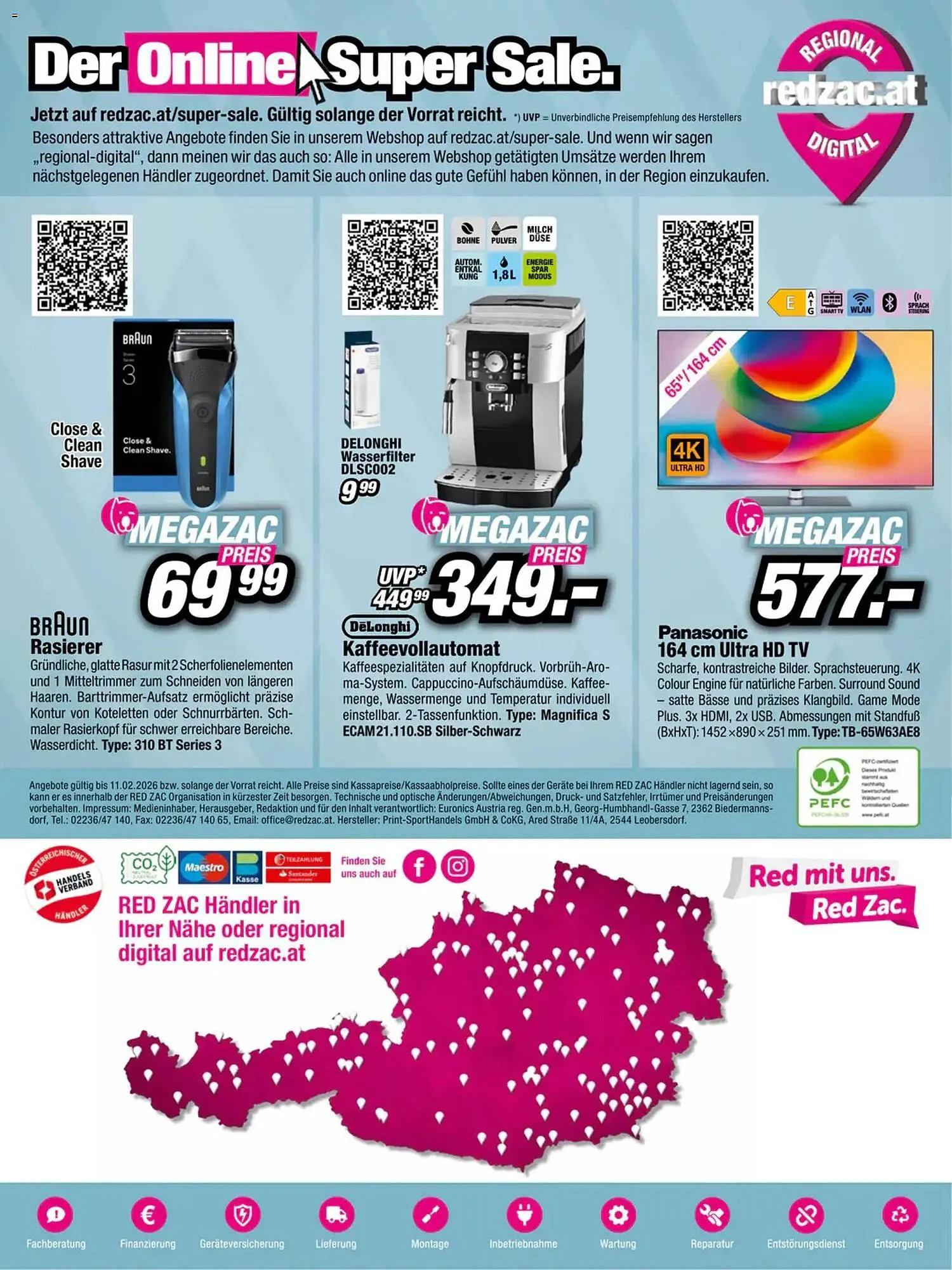 Red Zac Flugblatt von 26. Jänner bis 11. Februar 2026 - Flugblätt seite  16