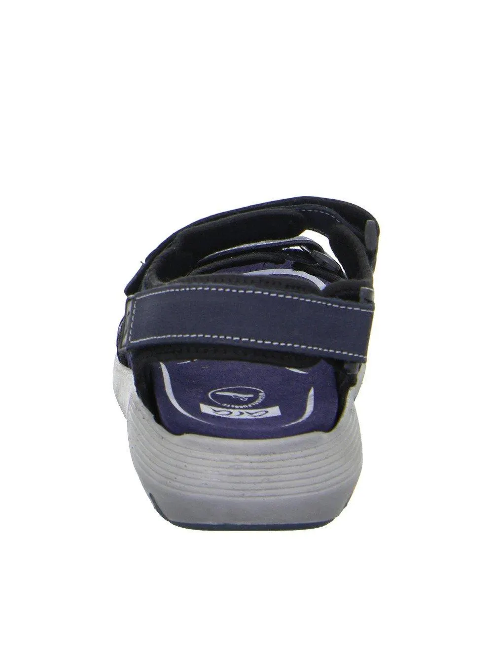 Herren Sandale Sandro blau schwarz